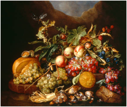 Cornelis de Heem Stilleben mit Obst und Gemse